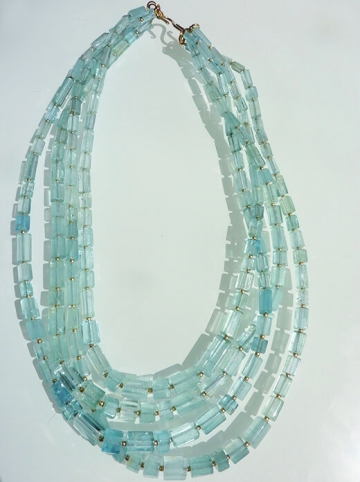 Aquamarine Collier